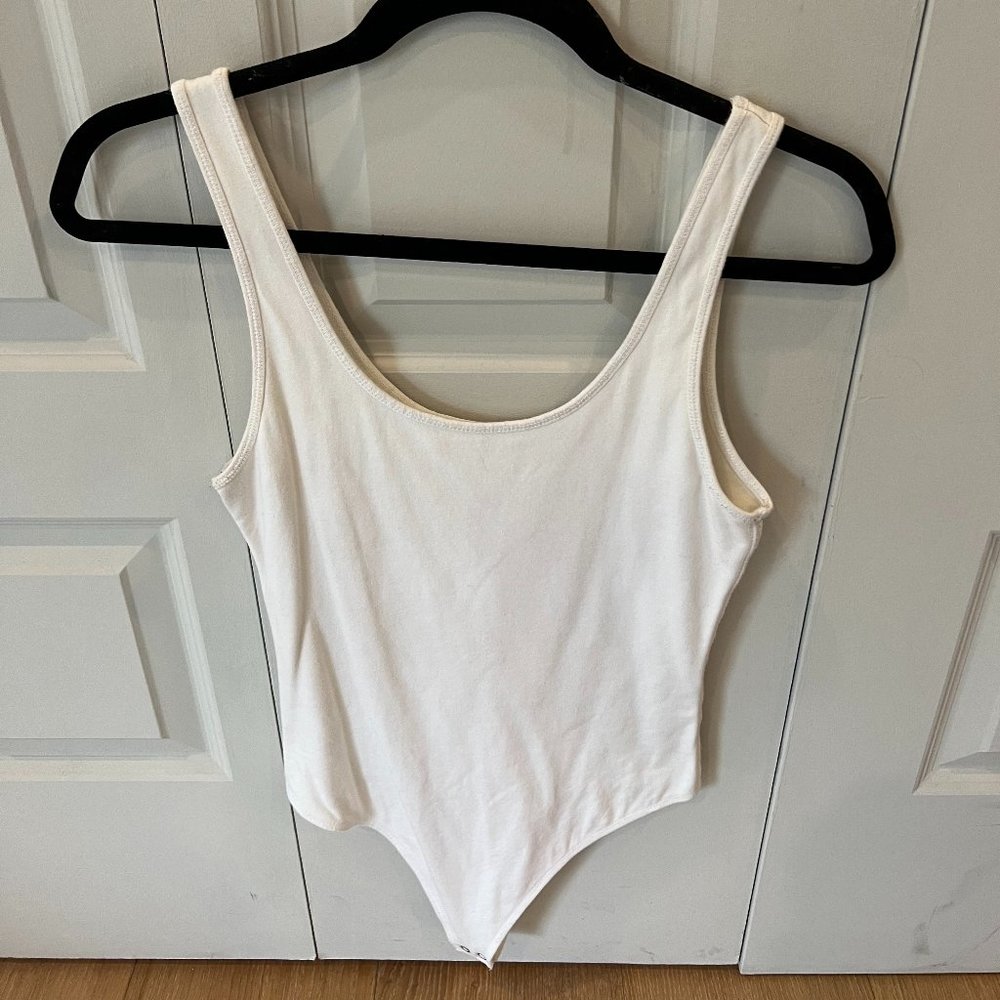 Abercrombie & Fitch White Body Suit